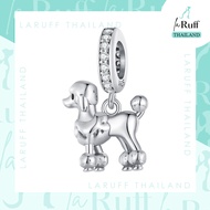 LaRuff Thailand | Poodle Puppy Dangle Charm จี้ชาร์มน้องพุดเดิ้ล จี้รูปสุนัข จี้ปลอกคอ สวย หรู ประด