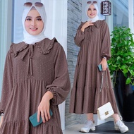 [Bisa COD] MIDI DRESS URAGIRI MIDI URAGIRI CRINKLE URAGIRI MIDI DRESS BAHAN CRINCLE IMPORT MIDI DRES