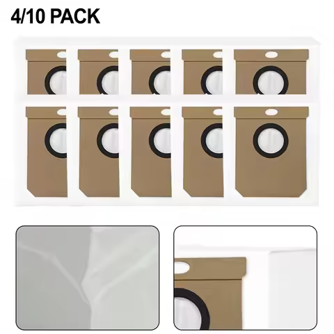 4/10pcs Base Station Dust Bags For Deerma DEM-X70 / DEM-S30 Stations Dust Collector Cleaning Applian