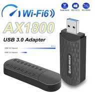 WiFi6 USB Adapter 2.4G&5G AX1800 High Speed 1800Mbps USB3.0 Wireless Dongle Network Card WiFi6 Adapt