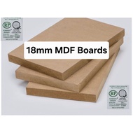 Solid 12mm Or 18mm MDF - 60cm x 4ft
