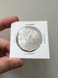 （79年伍圓）英女皇伊利沙伯二世 香港硬幣 1979年十角形伍圓 Government of Hong Kong coin Queen Elizabeth ll 1979 $5