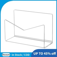 Acrylic Mail Holder Mail Organizer Countertop,Letter Holder for Desk Envelope Holder Mail Sorter Sta