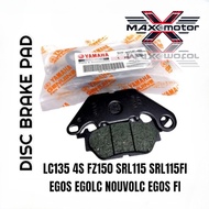 Disc brake pad yamaha thai LC135 LC135 V1-V8 135LC 220mm SRL115 FI FZ150 EGOS NOUVO LC EGOLC