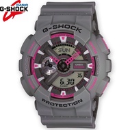 2025 G watch shock GA-110TS-8 A4jf Gray and Red Sports Student Classic Waterproof h