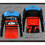 KTM Racing Tshirt / Baju Microfiber Jersi / Jersey Sublimation / Tshirt Jersey