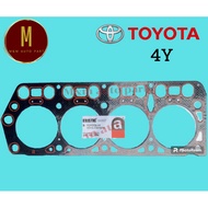 Cylinder Head Gasket TOYOTA 4Y HILUX FORKLIFT 5FG20 2300CC 8V 1.5 Mm Light (93.0MM) oshikawa Brand