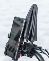 帳號內物品可併單限時大特價      2合1外送員機車手機支架+小雨傘遮陽傘 /自行車/摩托車/電動車/腳踏車通用手機支架Small umbrella+Mobile phone holder by motorcycle/electric locomotive