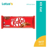 KitKat Wafer Fingers in Milk Chocolate 6 x 17g