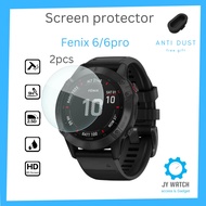Garmin Watch Fenix6 , Fenix6 Pro nano anti blast screen protector , tempered glass 2pcs.