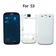 Full Housing for Samsung Galaxy S3 I9300 s3 neo 9300i 9301i Front Frame+Middle Frame+Battery Cover d