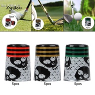 Zxpjkyu 5 Pieces Golf Iron Ferrules Golf Club Shaft Ferrules Practical Golf Club Repair Portable Pre