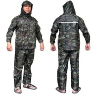 Bộ Áo Mưa Vải Dù Cao Cấp 2 Lớp Từ 52Kg - 75Kg Chống Thấm