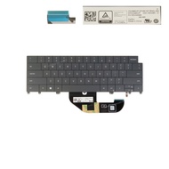 Dell XPS 13 9320 049NVP US Keyboard Black Keys White Letters Light (ORG +)