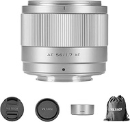 VILTROX 56mm f/1.7 XF Lens for Fuji X Mount, Autofocus Large Aperture APS-C STM Lens Compatible with
