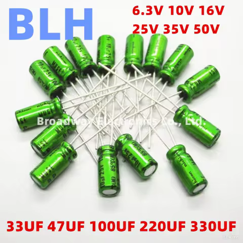 10PCS 6.3V 10V 16V 25V 35V 50V MUSE BP ES (Bi)Non Polar Nonpolar Bipolar HiFi Audio Capacitor 33UF 4