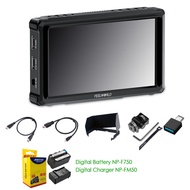 Feelworld FW568 Pro 6" On-Camera Monitor หน้าจอ 6นิ้ว ความละเอียด Full HD (1920x1080) รองรับสัญญาณ 4