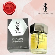 🌷Ysl L'Homme 100ML Original EDT Perfume