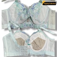 38E Iron Bra Span Soft Cotton Underwear with Wire Lace Wired Bra