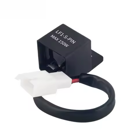 Motorcycle LED Flasher Relay Square Flashing Flasher Motorcycle Led Lights Turn Signal Indicator 12V