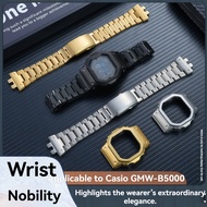 Titanium Strap Suitable for Casio G-SHOCK GMW-B5000SS Strap GMW-B5000D-1 GMW-B5000GD-9 Stainless Ste