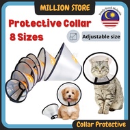 Millionstore E Collar Protective Cone Collar kucing accessories cat collar dog collar Kucing Perlind