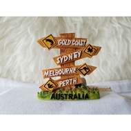 Souvenir FRIDGE MAGNET FRIDGE Country AUSTRALIA PERTH MELBOURNE