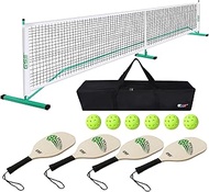 GSE Games & Sports Expert Professional Portable Pickleball Complete Set (Including Pickleball Net Sy