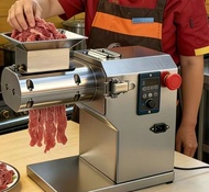 🌸切肉機meat slicer商用 🌸全自動切絲切鮮肉片 機多功能電動絞肉丁切塊一體機小型#切肉機#meat slicer