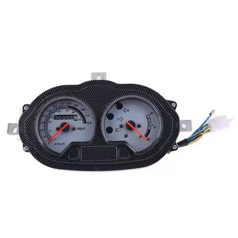 Scooter Speedometer Dash Instrument Gas Gauge Battery Level Gauge for ATV Quad Moped B05, B08 Scoote
