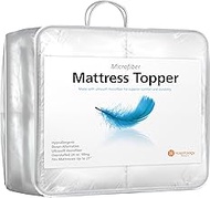 HOSPITOLOGY PRODUCTS Hypoallergenic Mattress Cover- Overstuffed - Deep Pocket - Goose Down Alternati