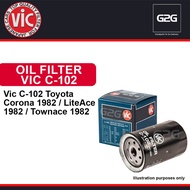 Oil Filter Vic C-102 Toyota Corona 1982 / LiteAce 1982 / Townace 1982