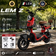 [SIAP PASANG] ★LEM★ E-bike RECHARGEABLE ELECTRIC SCOOTER ADULT KIDS BASIKAL ELEKTRIK