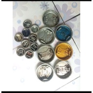 Iron drum cover dustbin with cover