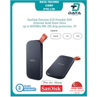 SG Local - SanDisk E30 480GB | 1TB | 2TB External Portable SSD USB3.2 Gen 2 Type-C up to 800mb/s - S