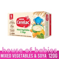 CERELAC Mixed Vegetable & Soya 120g