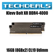 Klevv Bolt XR DDR4-4000 16GB [8GBx2] CL19 Udimm