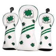 3pcs Waterproof Golf Club Head Cover Hybrid UT Wood Driver Headcover