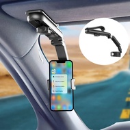 Universal Car Cell Phone Holder Rearview Mirror Steering Wheel Holder Sun Visor Holder 1080 Rotation