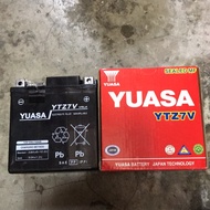 Yuasa battery Ytz7v for NVX155,NVX150,N-MAX150 100% original