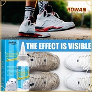 ROWANS Shoes Cleaning Foam, Washing Gel 30ml Whitening Shoes Cleaner,  Cleaner Kit Removes Dirt and Yellow Shoe Washing Cleaner