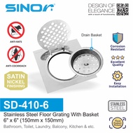 Sinor SD-410-6 Stainless Steel Floor Grating