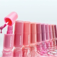 [WAKEMAKE] Waterfull Glow Tint 13 Colors | Korean Lip Tint Long Lasting Moist Glossy Lipstick,Olive 
