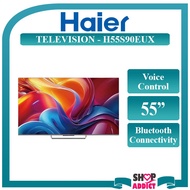 Haier Television HQLED 4K HDR SmartTV H55S90EUX 55" | H65S90EUX 65" | H75S90EUX 75" with Gaming Mode