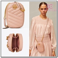 Tas Wanita Selempang Tory Burch TB Phone Bag Pink Moon Original