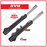 Yamaha Y125Z 125Z Front Fork Set (Bulat) Damper Fork Set/Absorber Depan (5BU Piring Disc Kecil) Orig