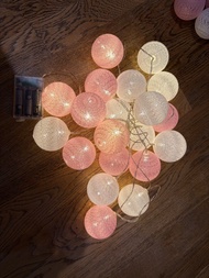 暖色調圓球燈串 裝飾燈 LED