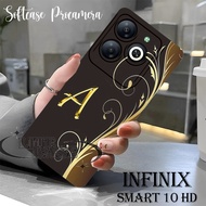 Flexible silicone Infinix Smart 10 HD / 8 / 8 HD / 8 PRO / 8 PLUS Hot 40i/ Letter wallpaper Motif