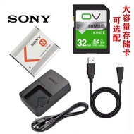 Suitable for Sony DSC-TX5 T99C TX10 TX100 T110 Camera Battery+Charger+Data Cable NP-BN1