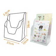 +Fufuli+W.I.P Weiyi A4 Desktop Catalog Rack Double Layer T2306